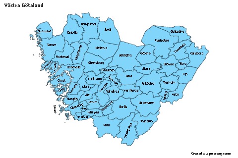 Sample Maps for Västra Götaland (blue)