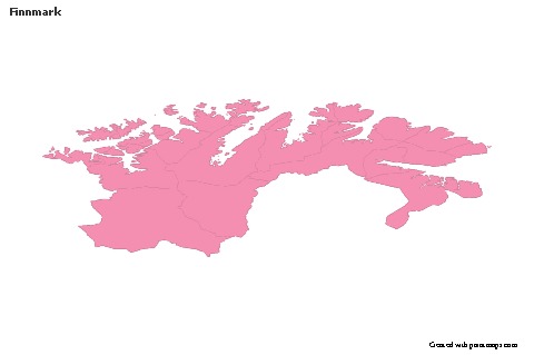 Sample Maps for Finnmark (pink,outline)