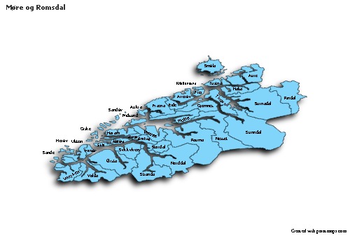 Sample Maps for Møre og Romsdal (blue,shadowy)