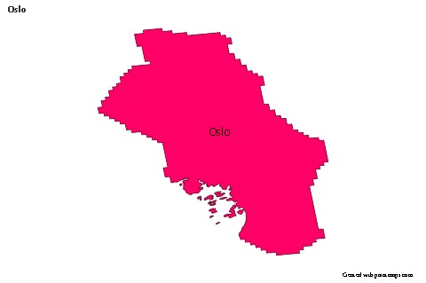 Sample Maps for Oslo (colored)