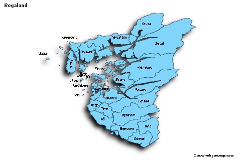 Sample Maps for Rogaland (blue,shadowy)