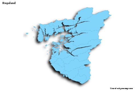 Sample Maps for Rogaland (blue,outline,shadowy)
