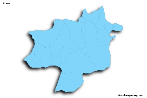Sample Maps for Sivas (blue,outline,shadowy)