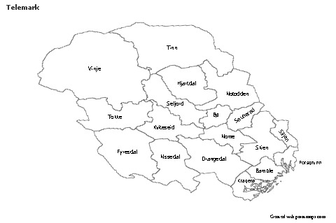 Sample Maps for Telemark (black-white)