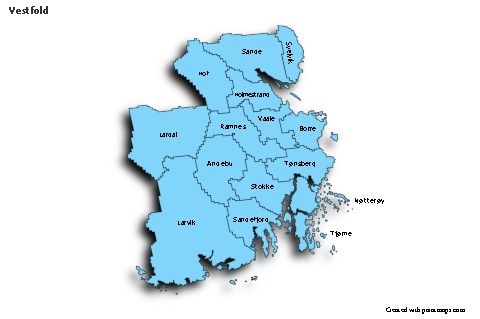 Contoh Peta untuk Vestfold (biru,bayangan)