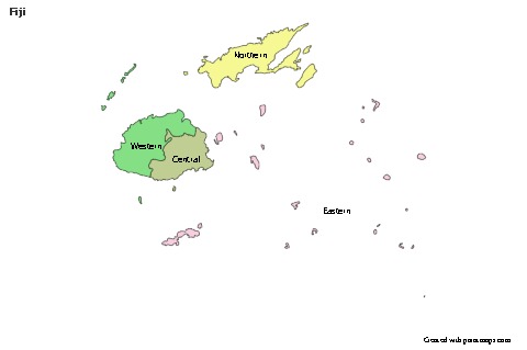 Sample Maps for Fiji (colored)