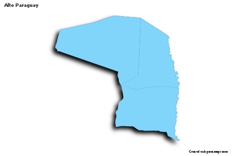 Sample Maps for Alto Paraguay (blue,outline,shadowy)