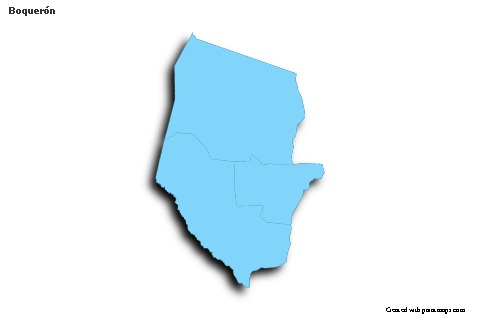 Sample Maps for Boquerón (blue,outline,shadowy)