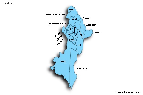 Sample Maps for Central (blue,shadowy)