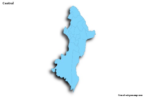 Sample Maps for Central (blue,outline,shadowy)