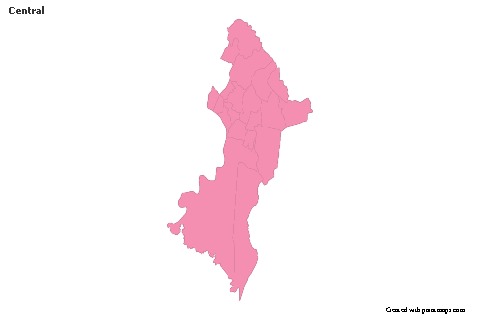Sample Maps for Central (pink,outline)
