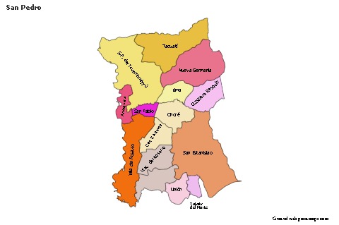 Sample Maps for San Pedro (colored)