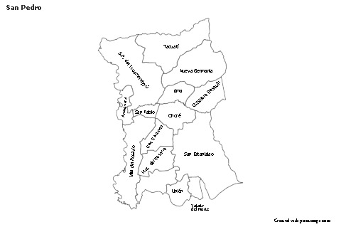 Sample Maps for San Pedro (black-white)