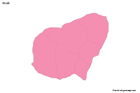 Sample Maps for Usak (pink,outline)