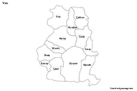Sample Maps for Van (black-white)