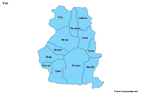 Sample Maps for Van (blue)
