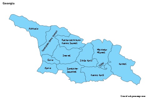 Sample Maps for Georgia (blue)