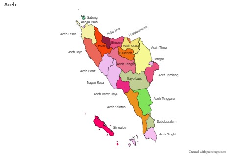 Sample Maps for Aceh (colored)