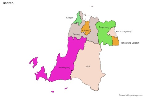 Banten için Örnek Haritalar (renkli)