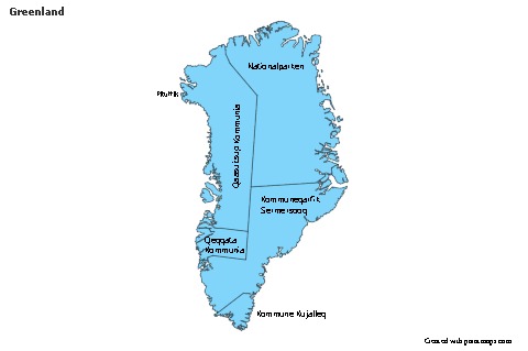 Sample Maps for Greenland (blue)