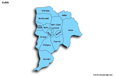 Contoh Peta untuk Balkh (biru,bayangan)