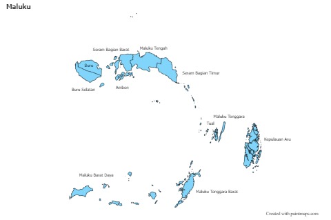Sample Maps for Maluku (blue)