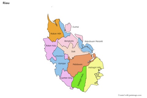 Riau için Örnek Haritalar (renkli)