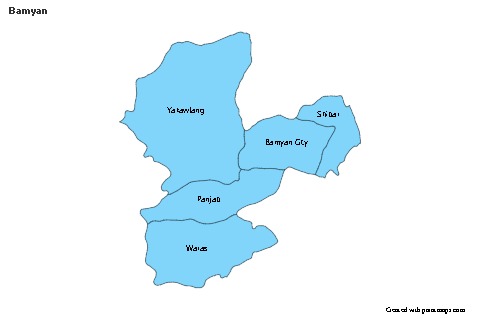 Sample Maps for Bamyan (blue)