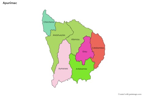 Sample Maps for Apurímac (colored)