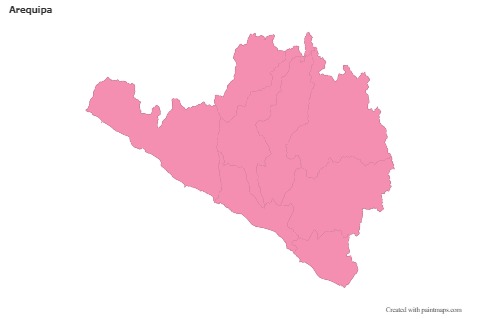 Sample Maps for Arequipa (pink,outline)