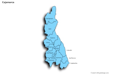 Sample Maps for Cajamarca (blue,shadowy)