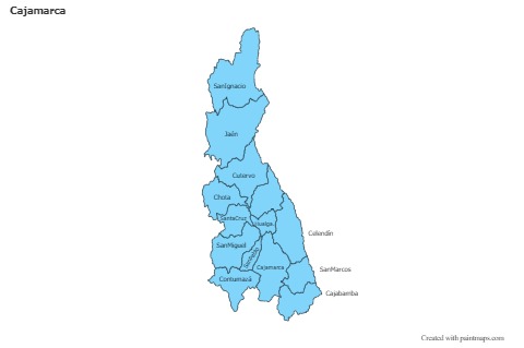 Sample Maps for Cajamarca (blue)