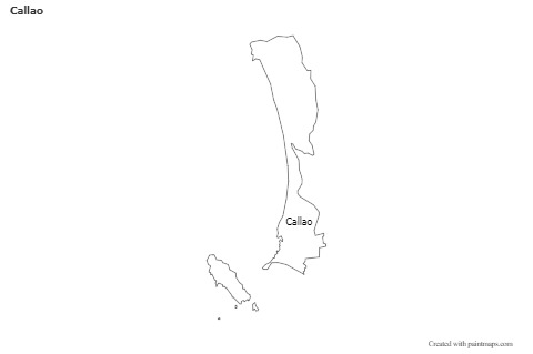 Contoh Peta untuk Callao (hitam-putih)