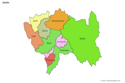 Sample Maps for Junín (colored)