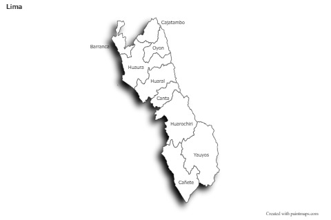 Sample Maps for Lima (black-white,shadowy)