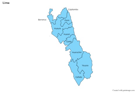 Sample Maps for Lima (blue)