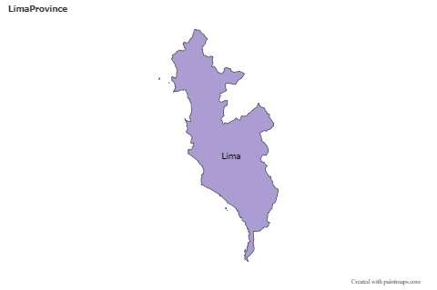 Sample Maps for Lima Province (colored)