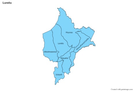 Sample Maps for Loreto (blue)