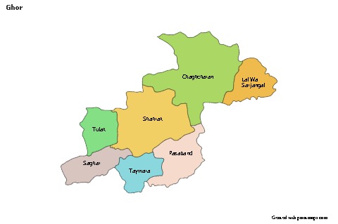 Sample Maps for Ghor (colored)