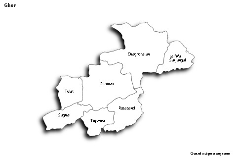 Sample Maps for Ghor (black-white,shadowy)