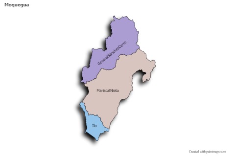 Sample Maps for Moquegua (colored,shadowy)
