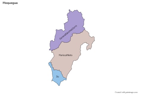 Sample Maps for Moquegua (colored)