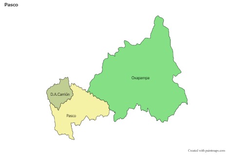 Contoh Peta untuk Pasco (berwarna)