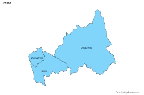 Contoh Peta untuk Pasco (biru)