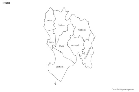 Sample Maps for Piura (black-white)