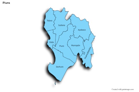Sample Maps for Piura (blue,shadowy)