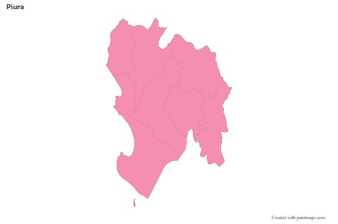 Sample Maps for Piura (pink,outline)