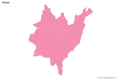 Sample Maps for Azuay (pink,outline)