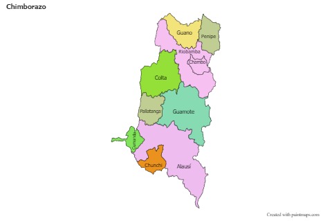 Sample Maps for Chimborazo (colored)