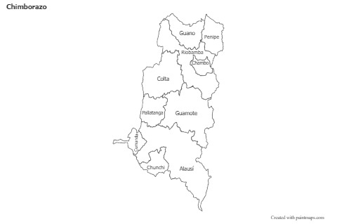 Sample Maps for Chimborazo (black-white)